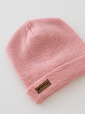 bonnet knit Pink